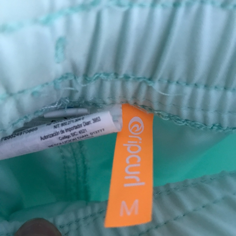 Rip Curl Mint Green Women's Shorts - Picture 3 of 3